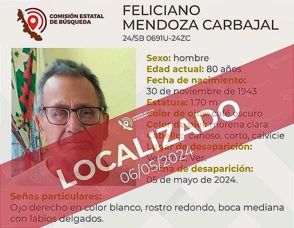 ¡LOCALIZAN SANO Y SALVO A DON FELICIANO!