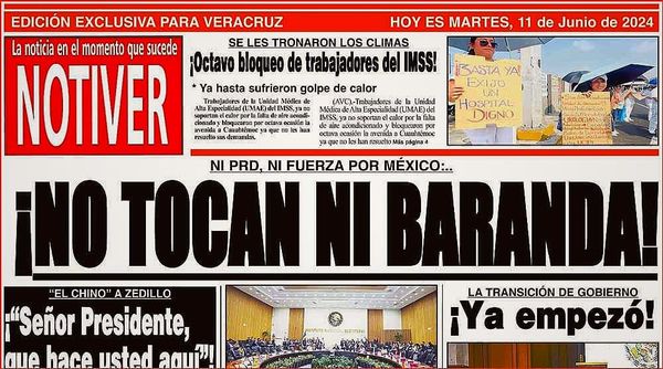 LA PORTADA - MARTES 11 DE JUNIO 2024