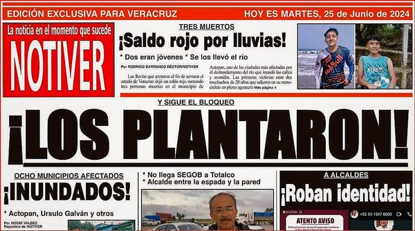 LA PORTADA - MARTES 25 DE JUNIO 2024