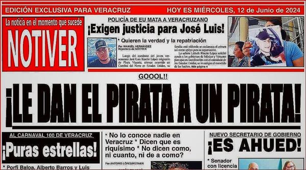 LA PORTADA - MIÉRCOLES 12 DE JUNIO 2024