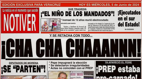 LA PORTADA - MIÉRCOLES 5 DE JUNIO 2024