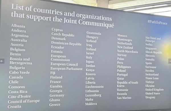 ¡MÉXICO, ENTRE LOS PAÍSES QUE SE ABSTIENEN DE FIRMAR LA DECLARACIÓN FINAL DE LA CUMBRE SOBRE UCRANIA!