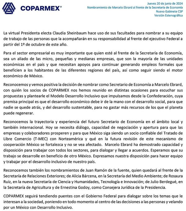 ¡SÍ LES GUSTÓ! - *Empresarios con Marcelo