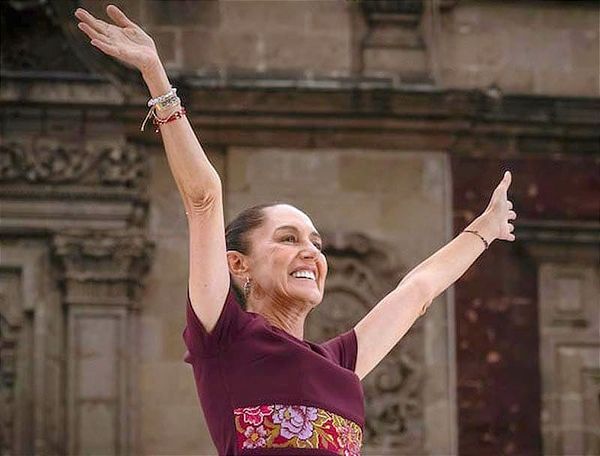 ¡ES CLAUDIA! - *Con un rango de votación entre 58.3% y 60.7% tras conteo rápido