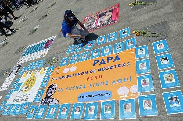 ¡LOS FAMILIARES DE VÍCTIMAS DE DESAPARICIÓN FORZADA CONMEMORAN DÍA DEL PADRE!