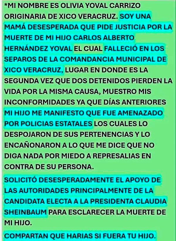 ¡POLICÍAS DE SSP LO HABÍAN AMENAZADO! - APARECIÓ SIN VIDA EN LA CÁRCEL DE XICO