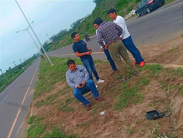 ¡SE LE ATRAVESÓ UN OSO! - ALVARADO