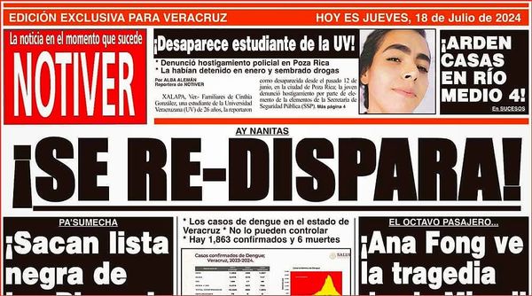 LA PORTADA - JUEVES 18 DE JULIO 2024