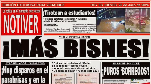 LA PORTADA - JUEVES 25 DE JULIO 2024