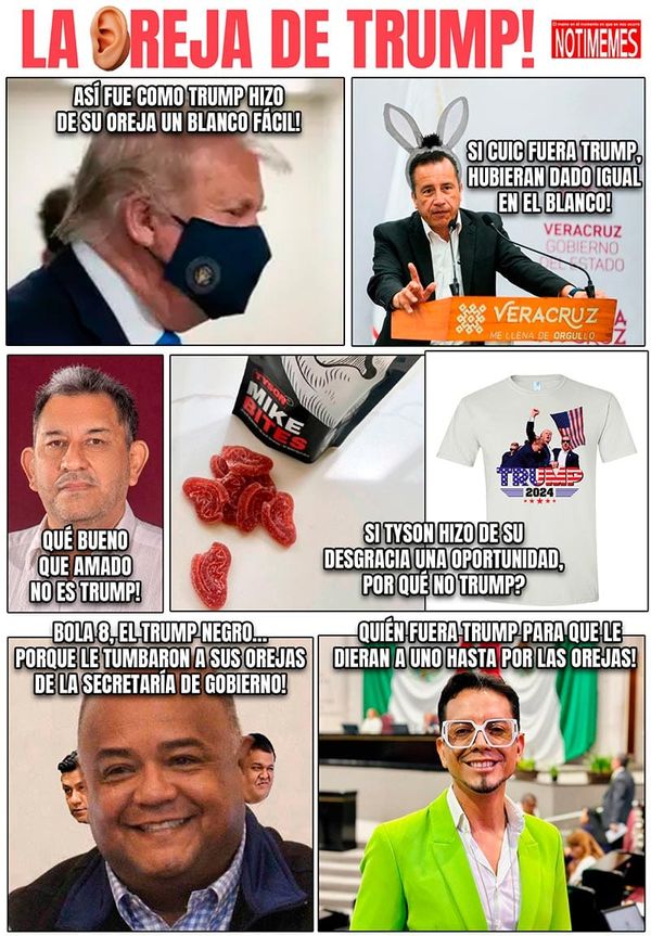 NOTI-MEME | - LA OREJA DE TRUMP!