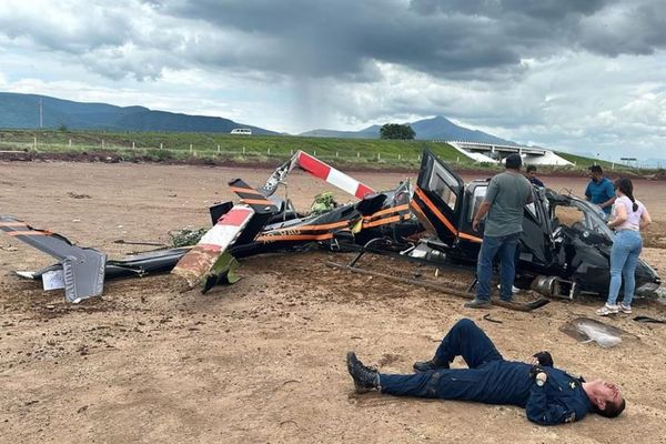 HELICOPTERAZO! - *Jalisco *4 Heridos, 2 Graves