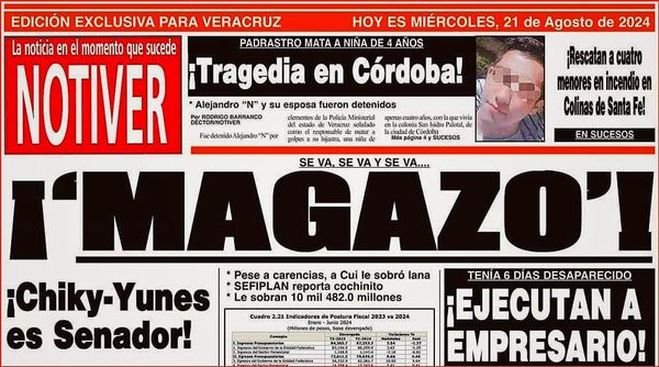 LA PORTADA - MIÉRCOLES 21 DE AGOSTO 2024