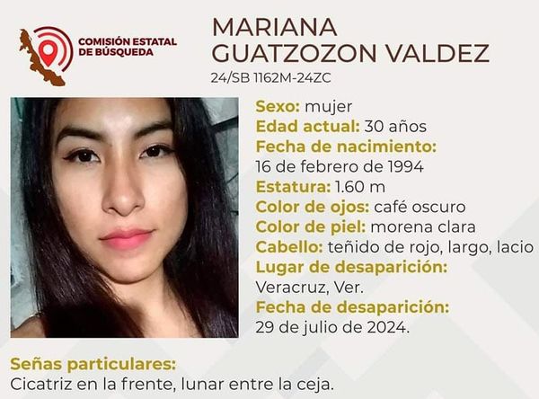 ¡DESAPARECE MARIANA!