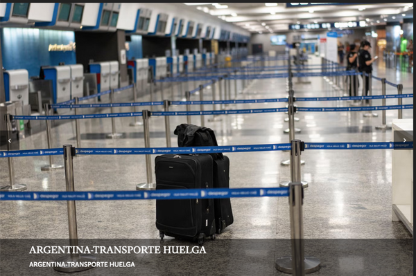 ¡PARAN TRENES, CAMIONES, METRO Y AVIONES!