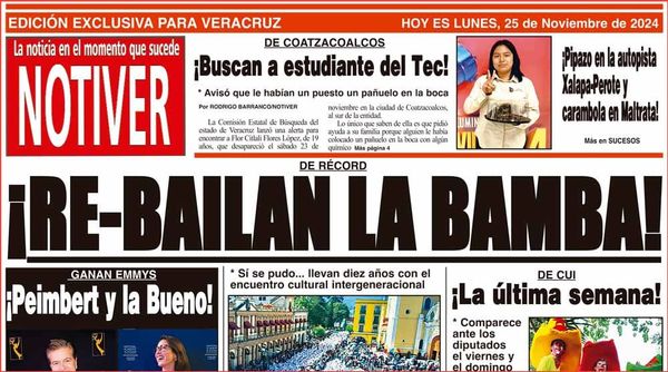 LA PORTADA - LUNES 25 DE NOVIEMBRE 2024