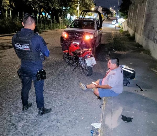 ¡DERRAPÓ EN LA ÚLTIMA CAGUAMA!