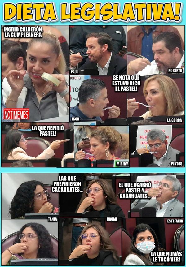 NOTI-MEME | - DIETA LEGISLATIVA!