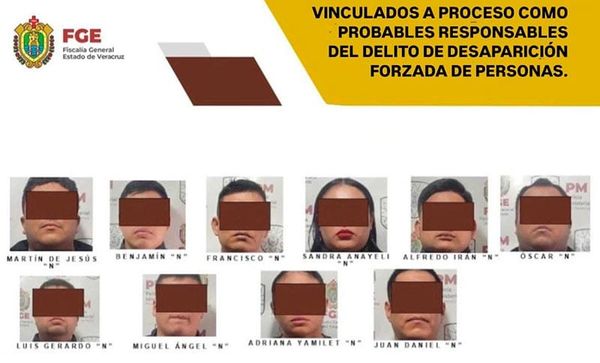 ¡NO SALEN LOS POLICÍAS! - * Los vinculan a proceso por desaparición forzada