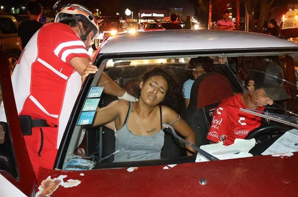 ¡TRANCAZO EN PLAYA LINDA!