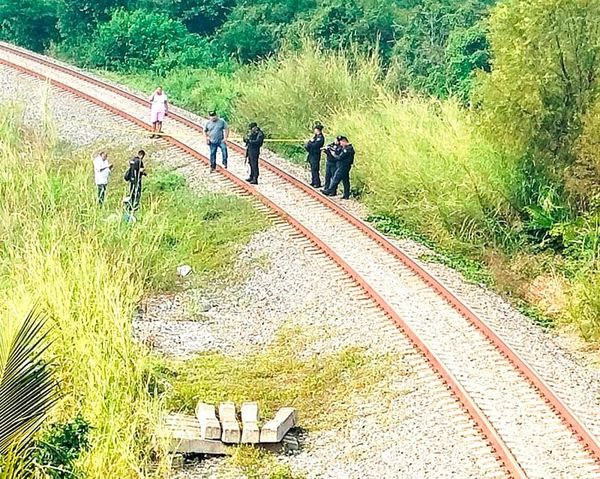 ¡DISCAPACITADO MURIÓ ARROLLADO POR EL TREN!