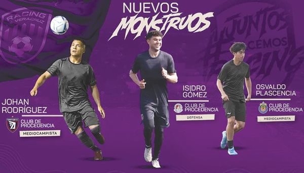 ¡RACING SIGUE LLENANDO SU PLANTEL DE “EXTRANJEROS”, SE OLVIDAN DE LOS VERACRUZANOS!