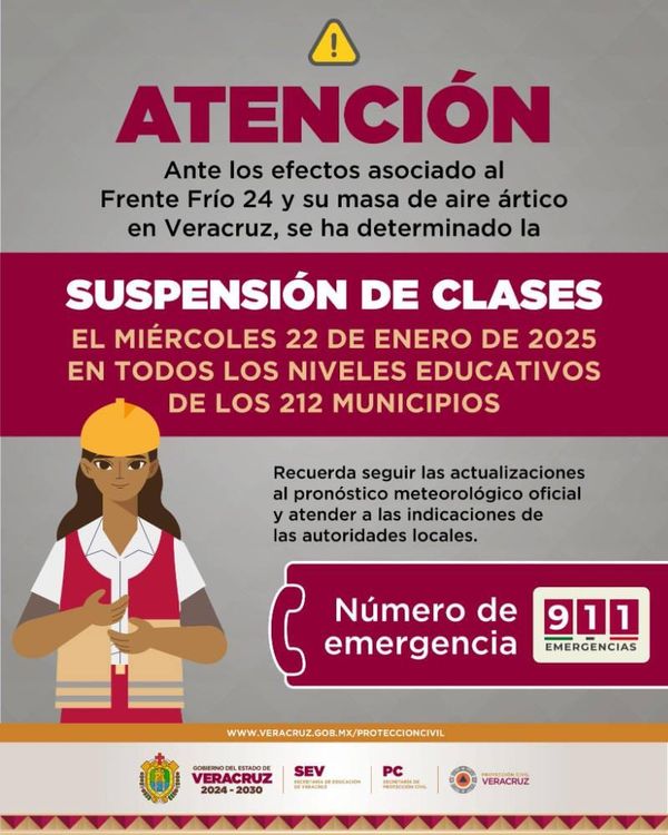 ¡SUSPENDEN CLASES EN TODO EL ESTADO! - BRRRR