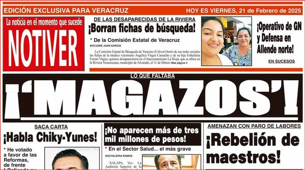 LA PORTADA - VIERNES 21 DE FEBRERO 2025