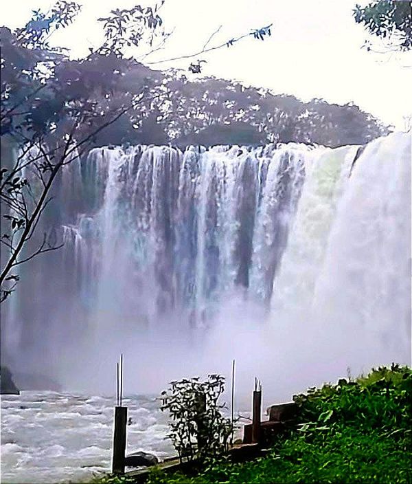 ¡AGARRÓN DE COMERCIANTES! - El Salto de Eyipantla inhibe la llegada de visitantes: guía de turistas