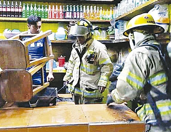 ¡FUEGO EN EL MERCADO!