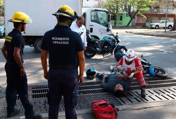 ¡MOTORIZADO HERIDO EN ENCONTRONAZO!