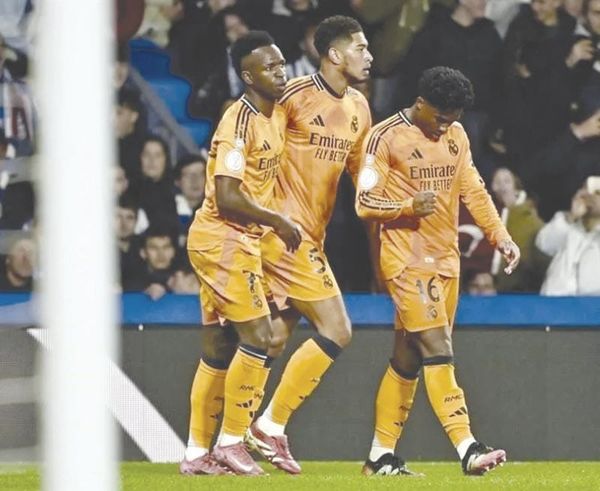 ¡LOGRA REAL MADRID MÍNIMA VENTAJA EN ANOETA, 1-0!