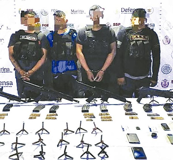 ¡TRAÍAN UN ARSENAL! - DETIENEN A CUATRO GENERADORES DE VIOLENCIA