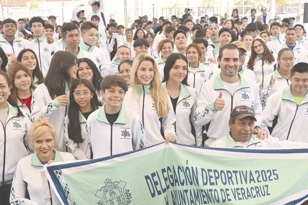 ¡PATY ABANDERA A 600 ATLETAS PARA ESTATAL JUEGOS CONADE!