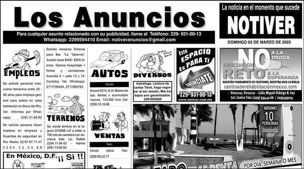 ...LOS ANUNCIOS, AVISOS Y DEMÁS! - DOMINGO, 2 DE MARZO 2025
