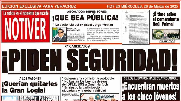 LA PORTADA - MIÉRCOLES 26 DE MARZO 2025