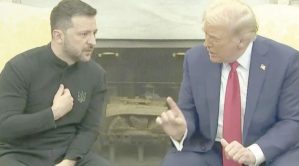 ¡TRUMP SE GRITA CON ZELENSKI EN LA OFICINA OVAL Y CANCELA REUNIÓN PRIVADA!