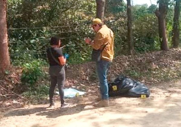 ¡LOCALIZAN A MUJER DESCUARTIZADA Y EMBOLSADA EN LAS CHOAPAS!