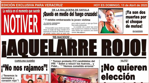 LA PORTADA - DOMINGO 13 DE ABRIL 2025