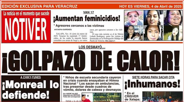 LA PORTADA - VIERNES 4 DE ABRIL 2025