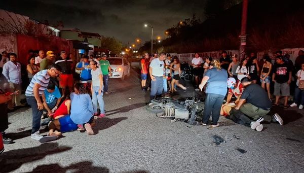 ¡SIGUEN GRAVES DOS JÓVENES DEL CHOQUE DE MOTOCICLETAS! - AMBOS LESIONADOS TIENEN 17 AÑOS