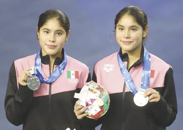 ¡GEMELAS CUEVA GANAN PLATA PARA MÉXICO!