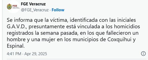 ¡LO CRIMINALIZAN! - *FGE dice que está relacionado con homicidios