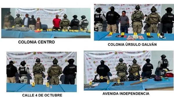 ¡DETIENEN A CHIQUI BANDA DE NARKIKIRIS!