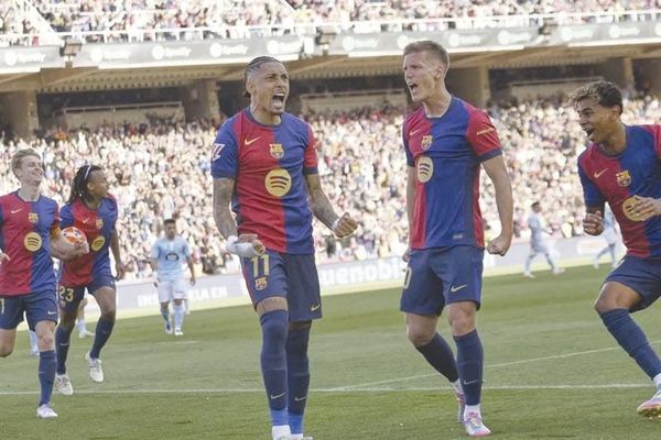 ¡BARCELONA GANA DE ÚLTIMO MINUTO AL CELTA DE VIGO!