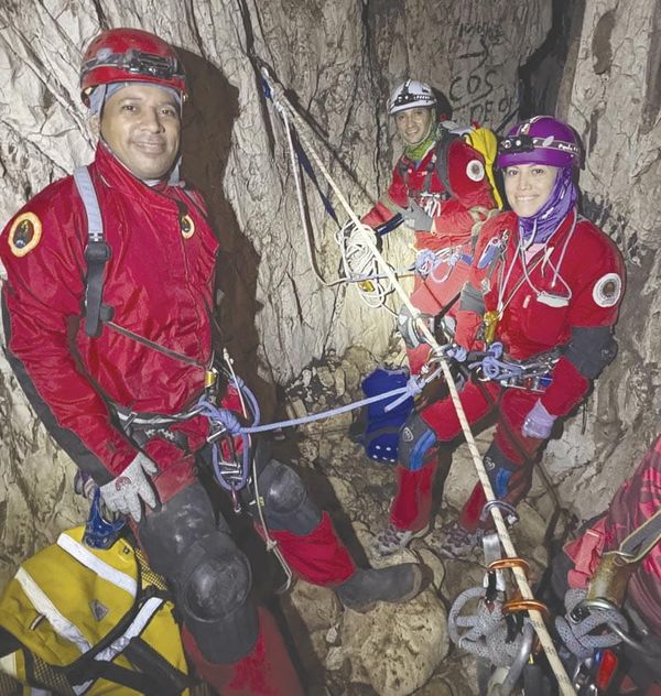 ¡PRIMER SIMULACRO ESTATAL DE RESCATE EN CUEVAS!