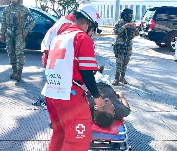 ¡‘JINETE DE ACERO’ HERIDO EN ‘TORTAZO’!