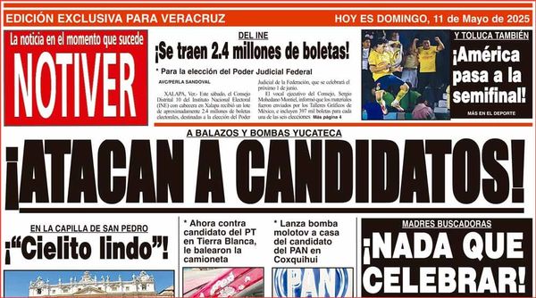 LA PORTADA - DOMINGO 11 DE MAYO 2025