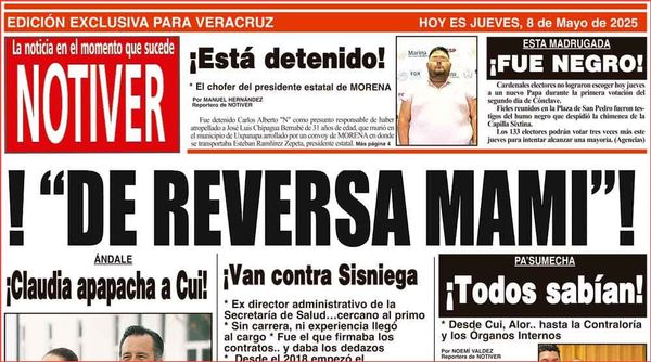 LA PORTADA - JUEVES 8 DE MAYO 2025