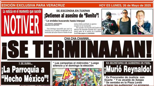 LA PORTADA - LUNES 26 DE MAYO 2025