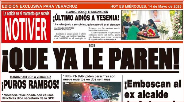 LA PORTADA - MIÉRCOLES 14 DE MAYO 2025